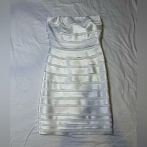 White House Black Market white dress